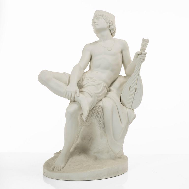 Gustaf Qvarnström, after, "Neapolitan fisher boy".