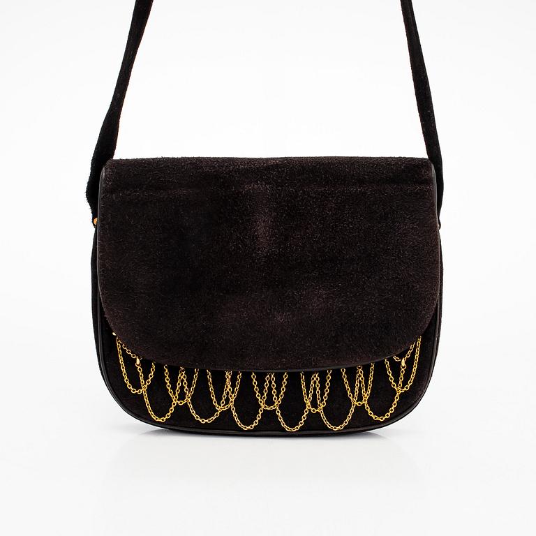 Cartier, a suede bag.