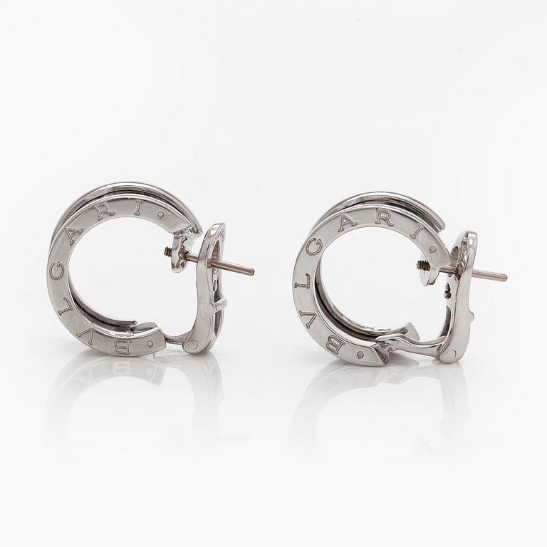 Bulgari, örhängen, B-Zero 18K vitguld.
