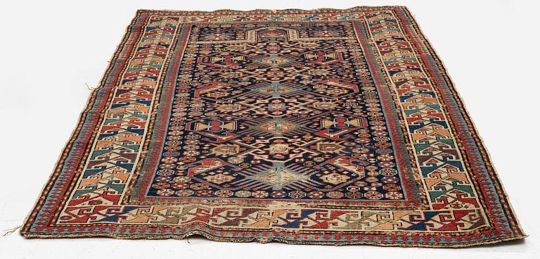 An antique Kuba prayer rug East Caucasus, c. 192 x 119 cm.