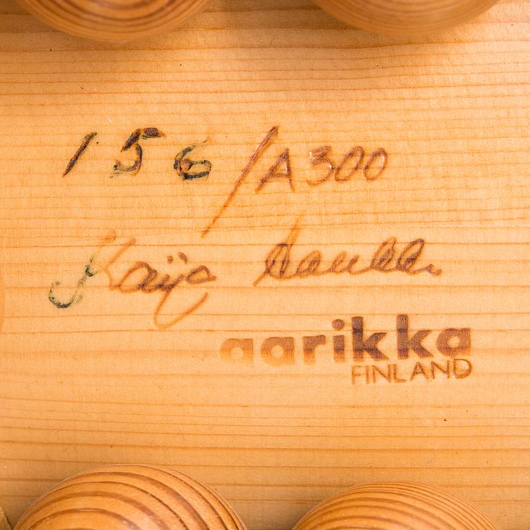 Kaija Aarikka, skulptur, numrerad 156/300, Aarikka, Finland.