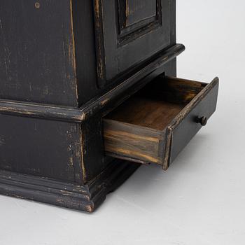 A Baroque wall cabinet, 18th Century.