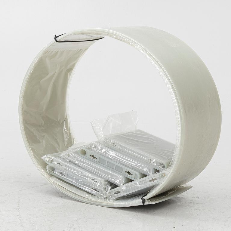 Ron Arad, Bookcase “Bookworm” in plastic, Kartell, designed in 1994.