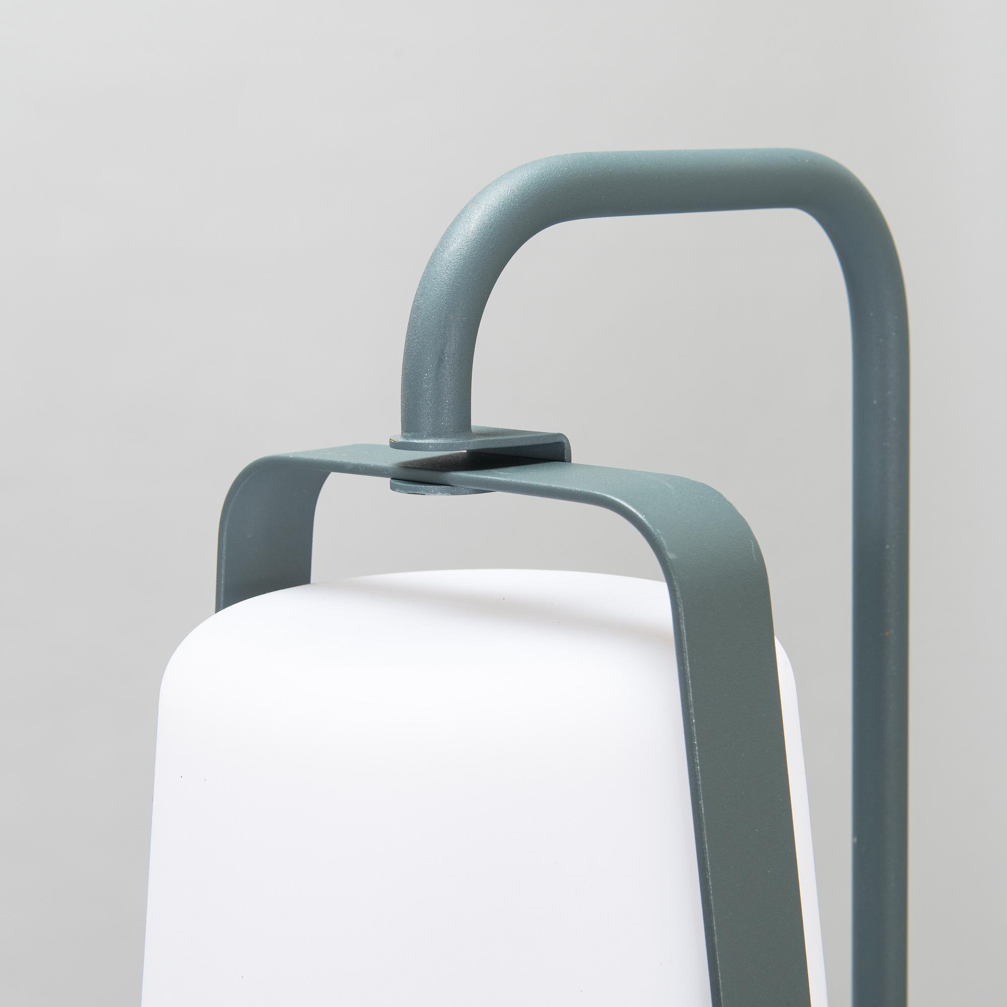 Tristan Lohner, Three 2018 'Balad' lamps and Balad lamp 'upright stand' for Fermob.