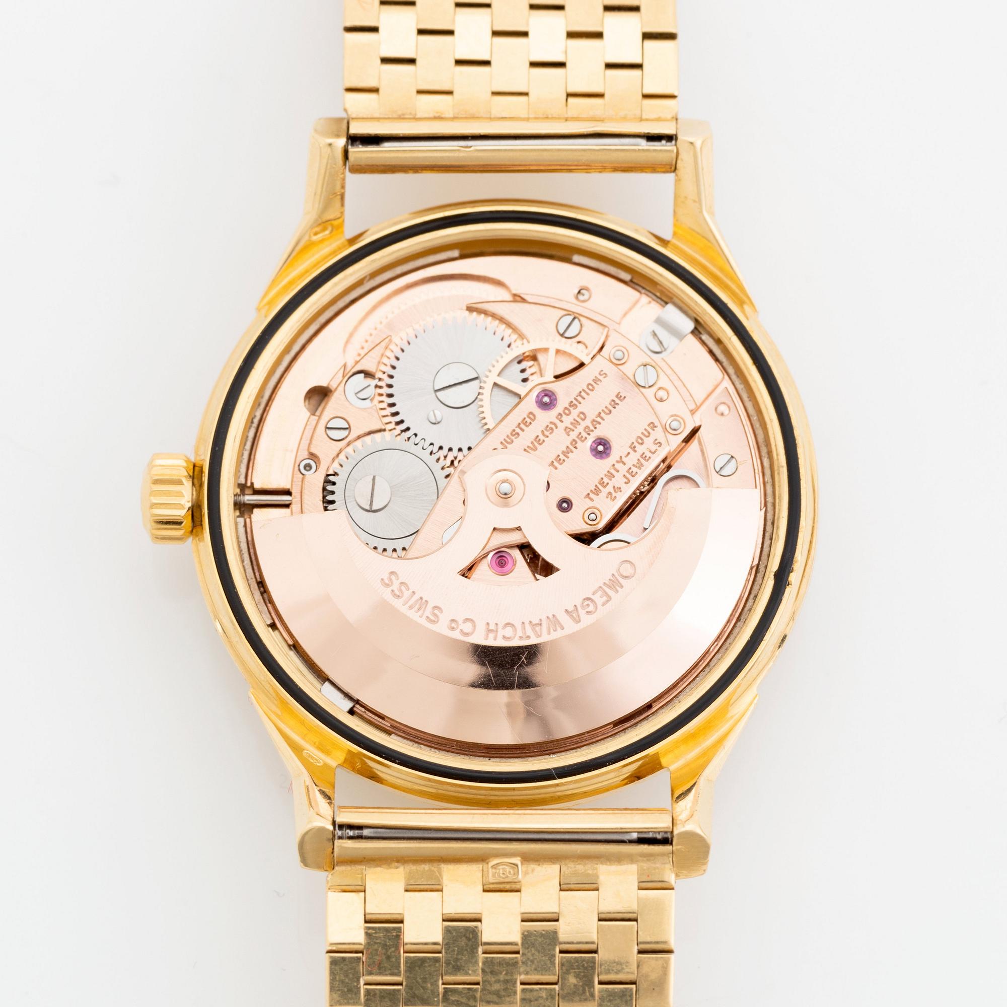 Omega, Constellation, Calendar De Luxe, "Pie-Pan", ca 1962.