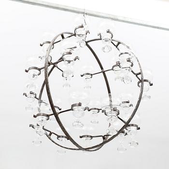 Bertil Vallien, chandelier Kosta Boda late 20th century.