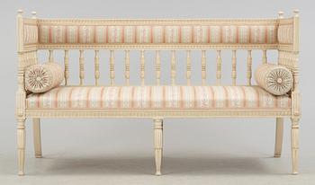 SOFFA, sengustaviansk, 1800-talets början.