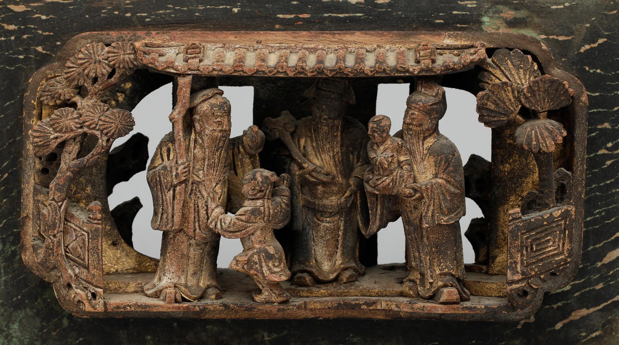 VÄGGRELIEF, Kina, 1900-talets andra hälft.