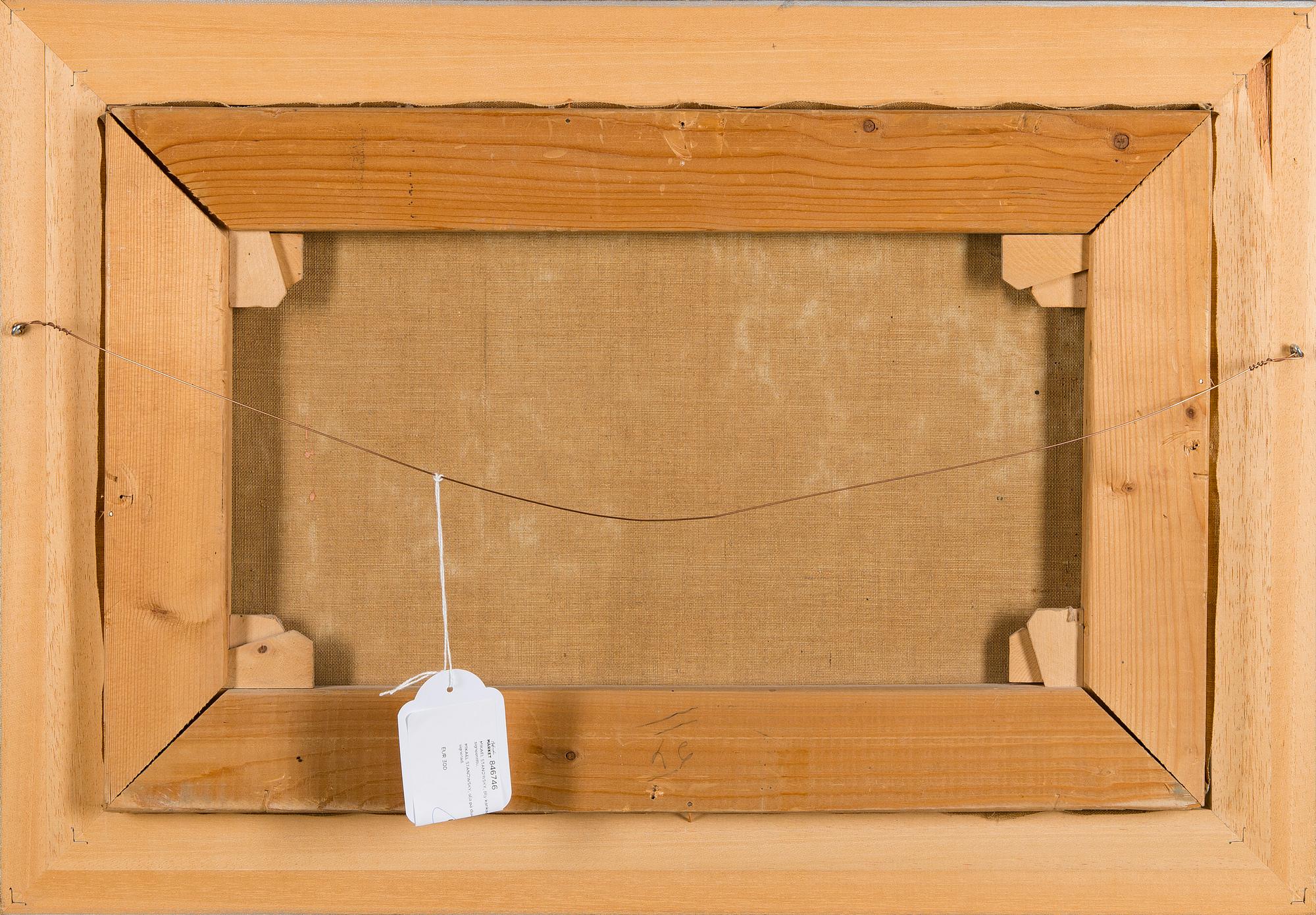 MIKAEL STANOWSKY, oil on canvas, signed.