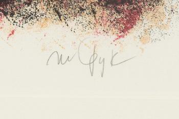 Madeleine Pyk, lithograph in colours, signed 95/230.