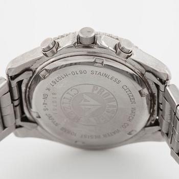 CITIZEN, WR100, wristwatch, chronograph, 40,5 mm.