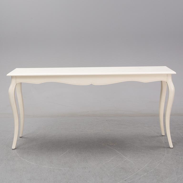 A modern rococo style table.