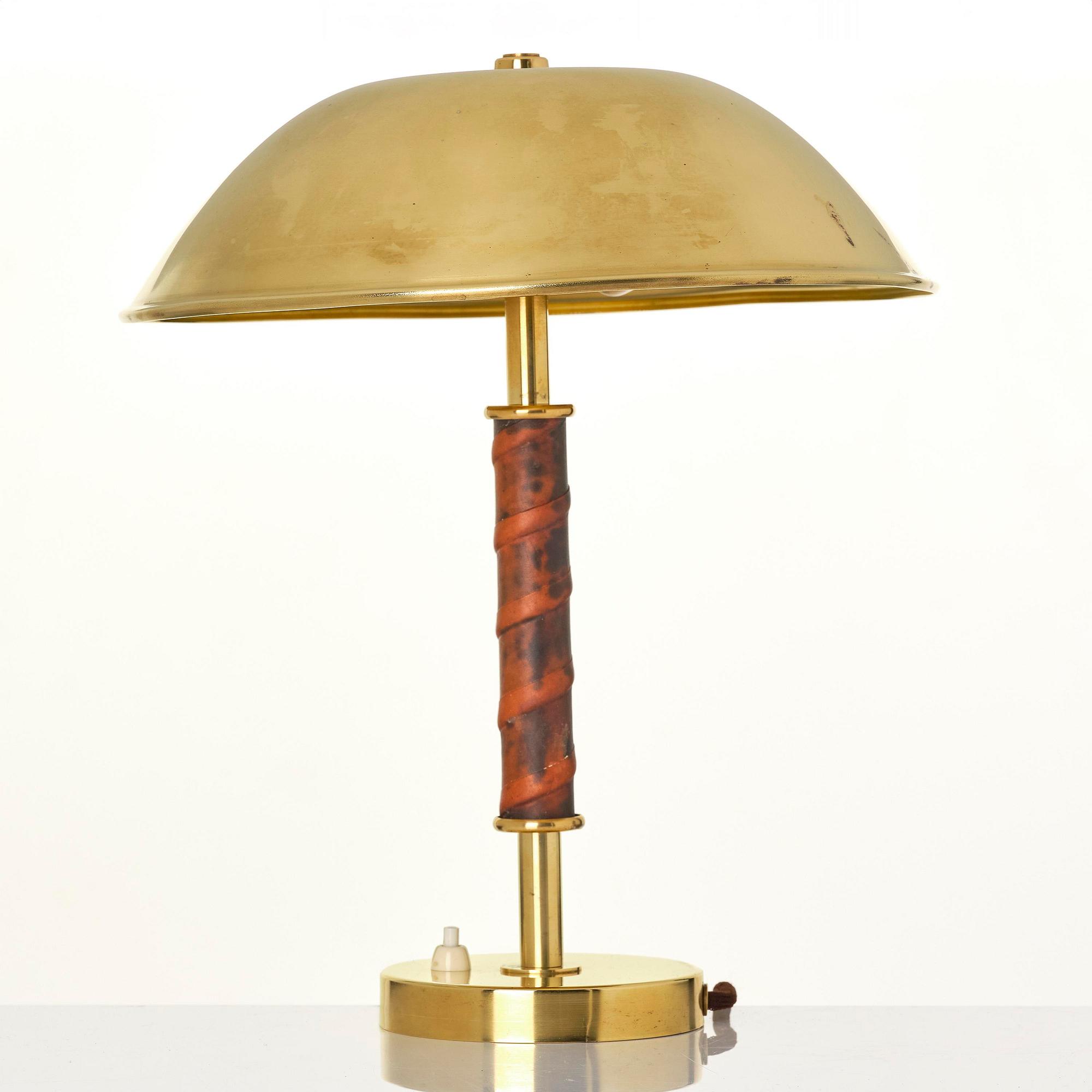Bertil Brisborg, a table lamp model "15644", Arvid Böhlmarks Lampfabrik, Stockholm, 1960s.
