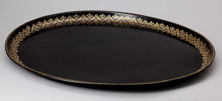 BRICKA, plåt, sent 1800-tal.