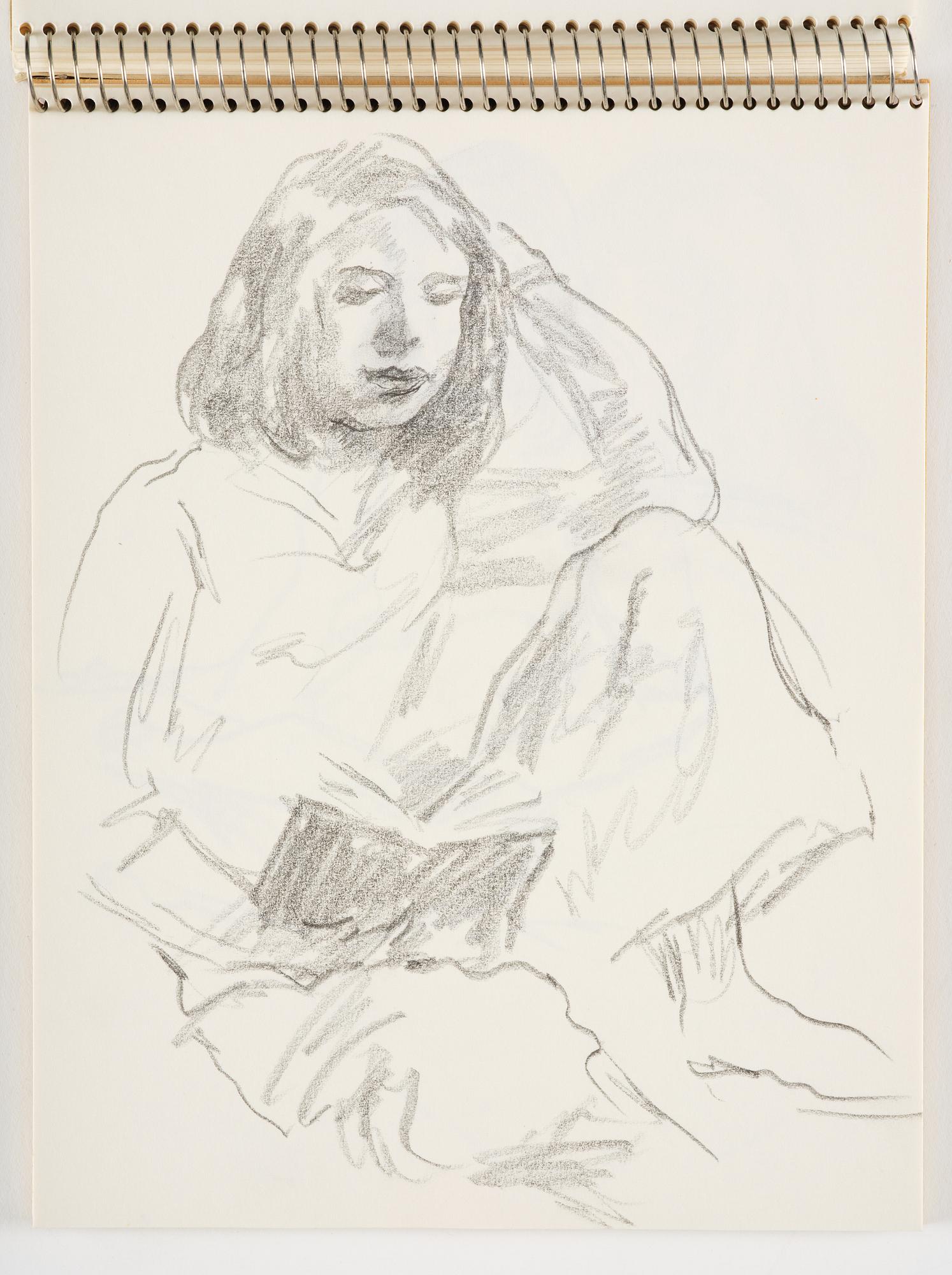 Lotte Laserstein, Sketchbook with approximately 42 drawings, of which 1 is signed.