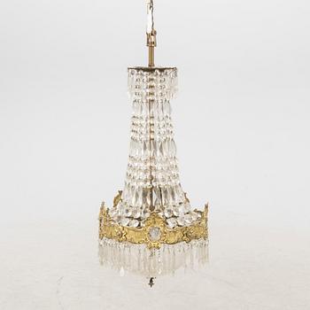 A chandelier around 1900.