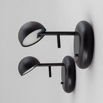 Ichiro Iwasaki, a pair of 'Pin' bedside lights for Vibia.