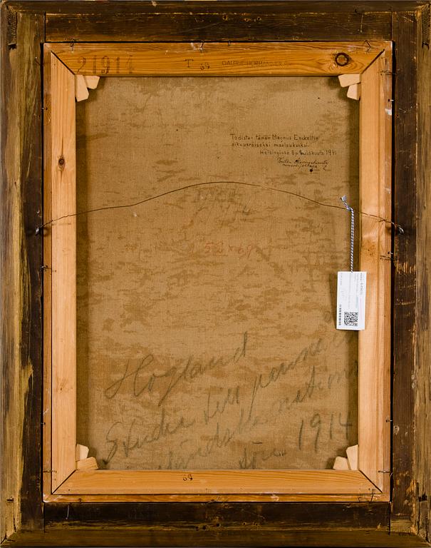 MAGNUS ENCKELL, KNOTIG TALL.