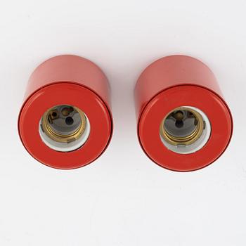 Gino Sarfatti, a pair of SP13f spotlights, Arteluce, 1960's/70's.