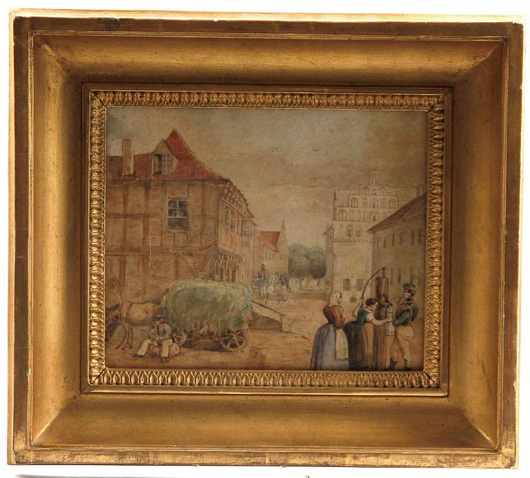 FRITZ VON DARDEL, tillskriven, akvarell, ej sign.