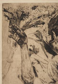 Erich Wolfsfeld, Abrahams offer.