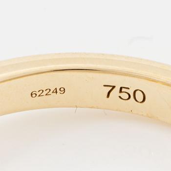 Ring, 18K gold with yellow sapphire.