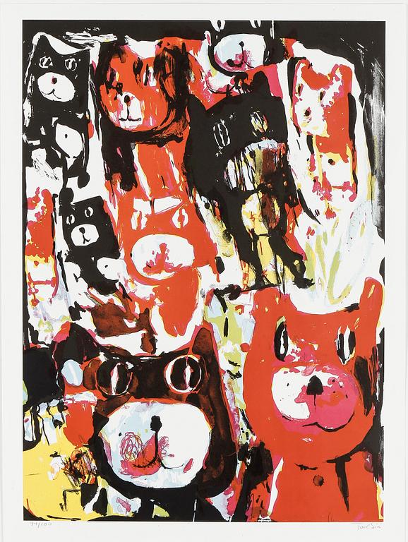 TOVE SIRI, färglitografi, signerad och numrerad 94/100.