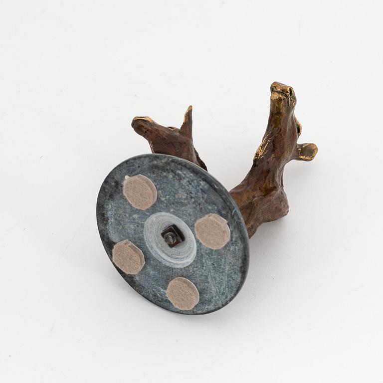 Torbjörn Forsberg, skulptur. Brons. Signerad. Daterad. Numrerad.