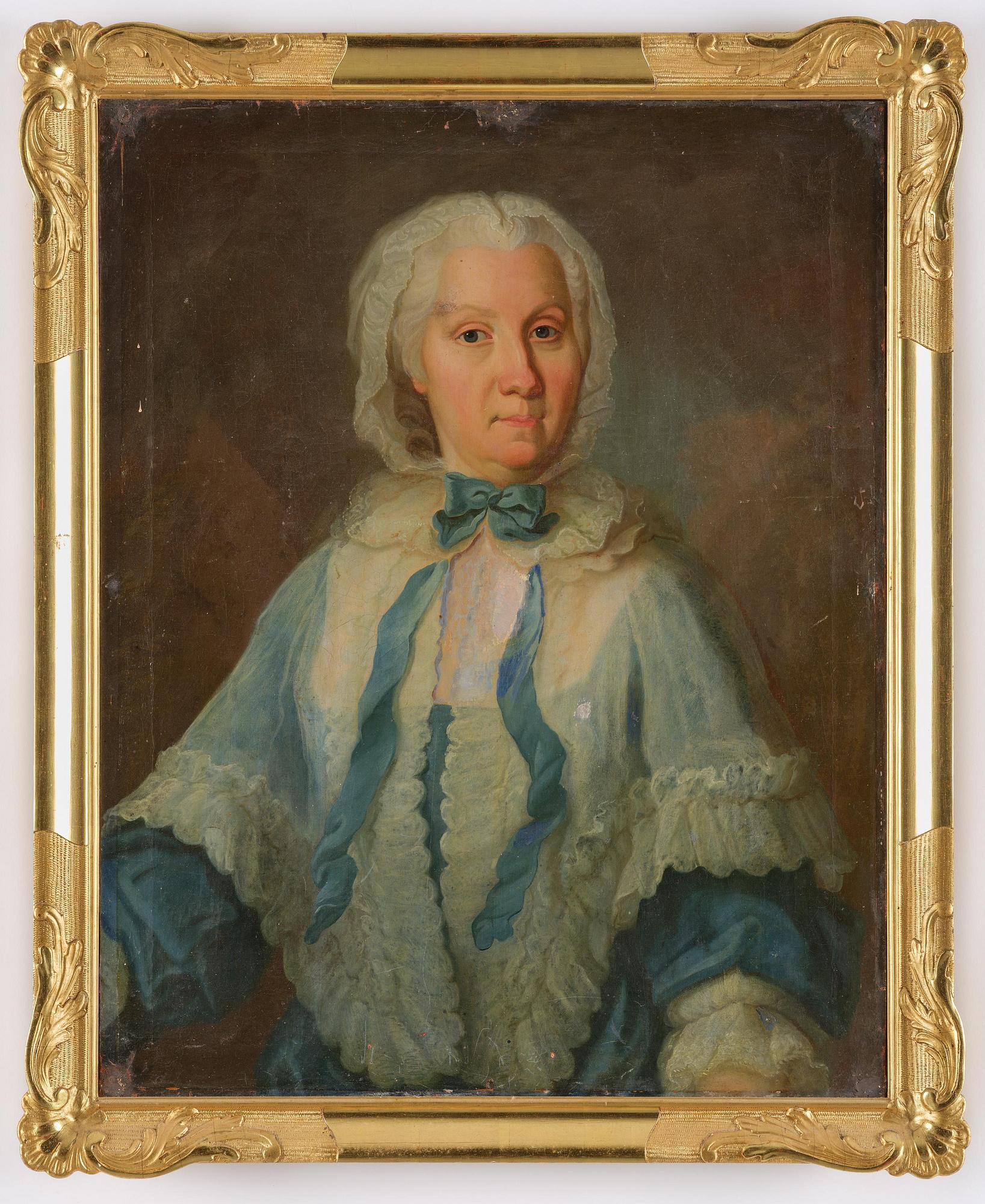 Johan Stålbom, attributed to, "Hedvig Eleonora Creutz" (née Natt och Dag) (1698-1777).