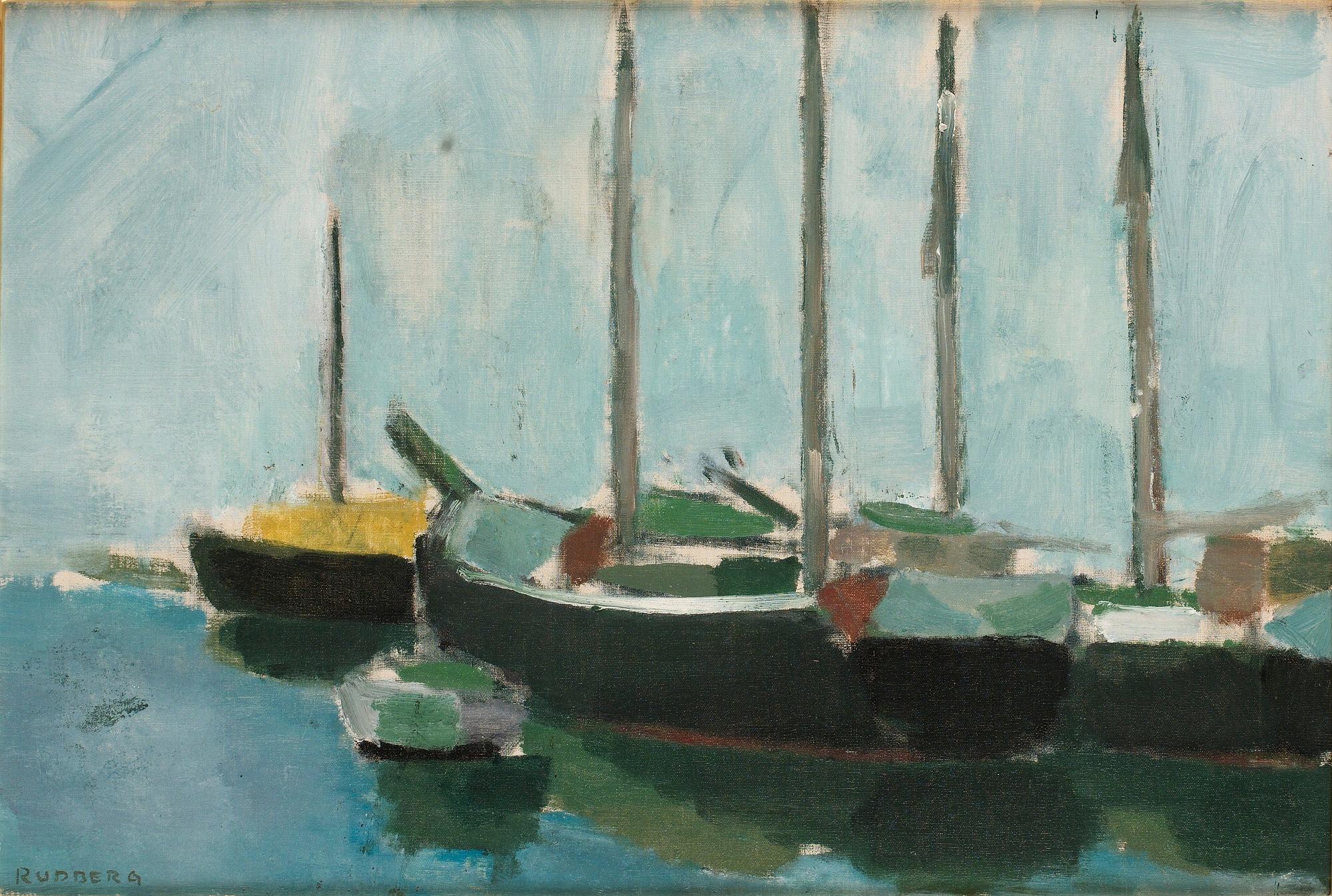 Gustav Rudberg, Marine motif.