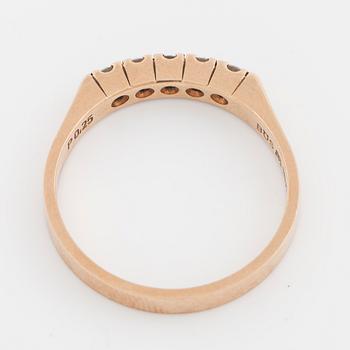 RING, med briljantslipade diamanter totalt 0.25 ct, Schalins Ringar, Östersund.
