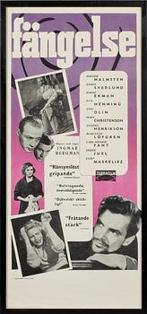 FILMAFFISCHER, 6 st, Ingmar Bergman, 1900-talets tredje kvartal.