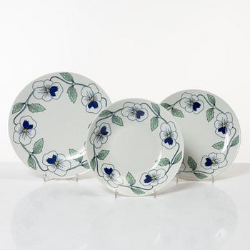 Sylvia Leuchovius, matservis, 30 delar, "Sylvia", 250 år Jubileumsservis, Rörstrand.