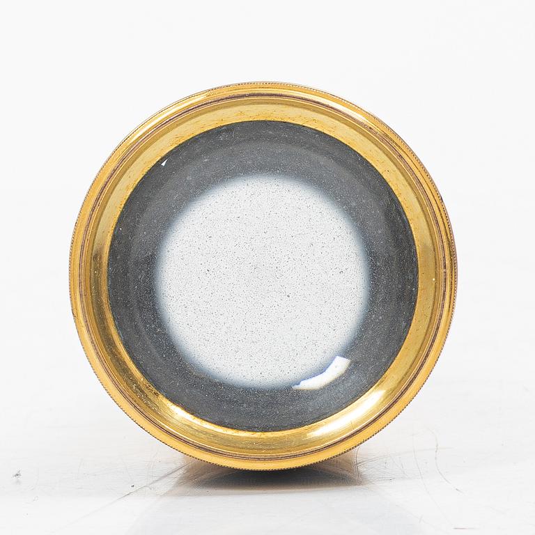 A 19th century spyglass in case.