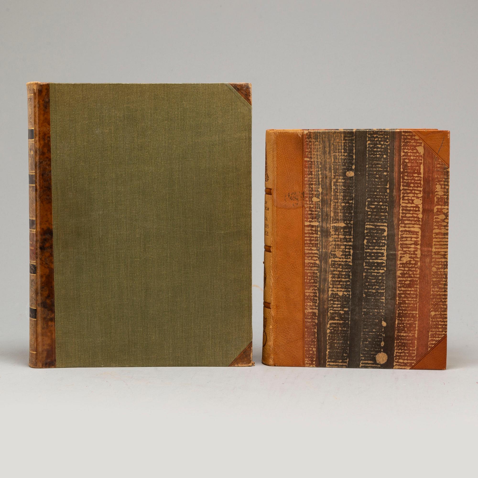 BÖCKER, 10 vol, möbellitteratur/arkitektur.