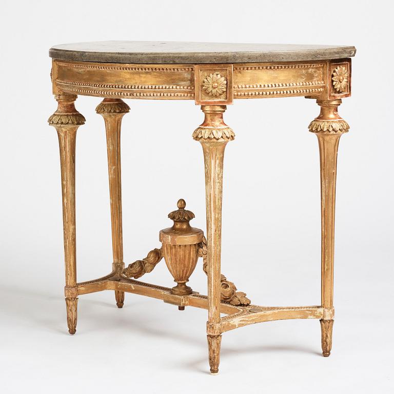 Konsolbord, Stockholmsarbete 1700-talets andra hälft, Gustavianskt.
