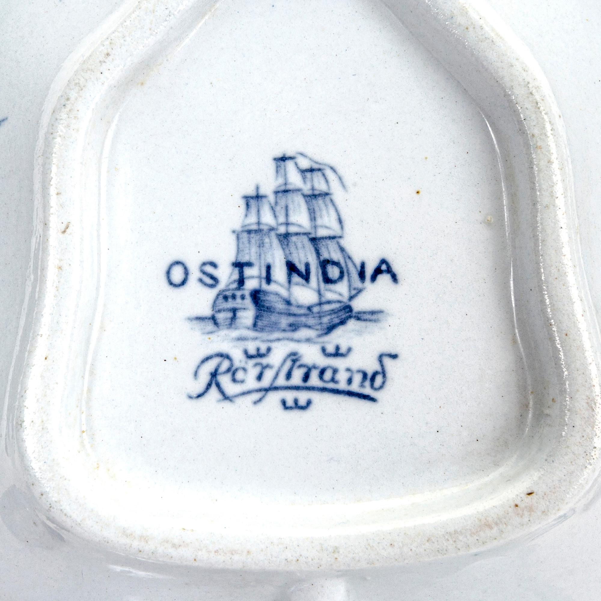Service "Ostindia" 57 pcs Rörstrand flintware, second half of the 20th century.