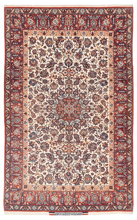 Matta, semiantik Isfahan (Haj Agha Reza) Seirafian, signerad, ca 170 x 105 cm.