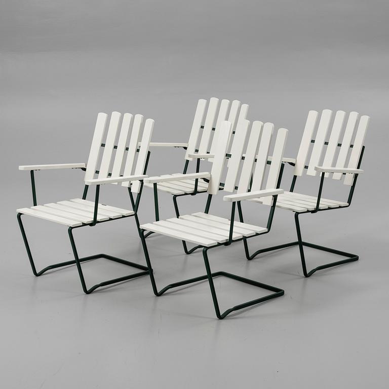 Arthur Lindqvist, dining group, 5 pieces, Grythyttan.