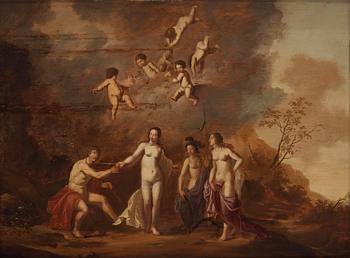 695. Cornelis van Poelenburgh, attributed to, The Judgement of Paris.