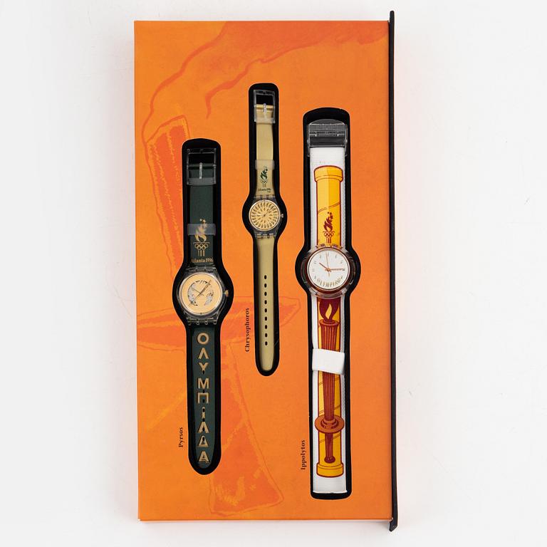 Swatch, "The Swatch Centennial Olympic Games Collection For Honour And Glory", Atlanta 1996".
