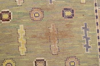 Märta Måås-Fjetterström, matto, "Älgö", knotted pile, ca 338 x 236,5-239,5 cm, signed MMF.