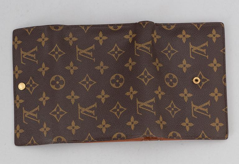 LOUIS VUITTON, a monogram canvas wallet.