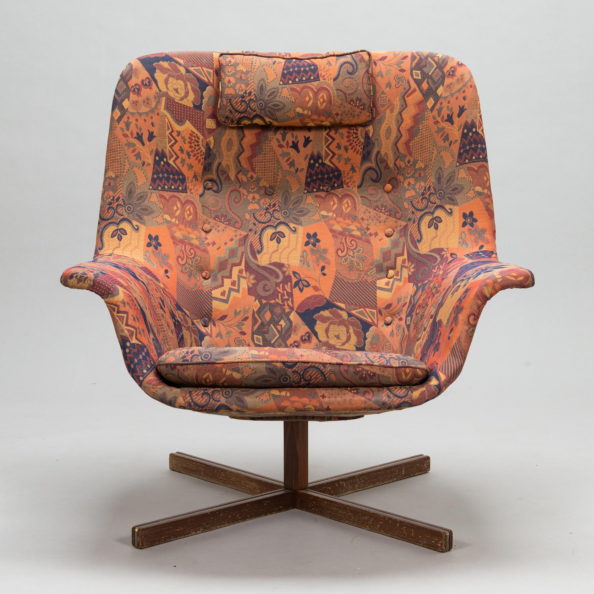 Carl Gustaf Hiort af Ornäs, A 1960s 'Caravelle' armchair for Puunveisto Oy - Wood work Ltd.