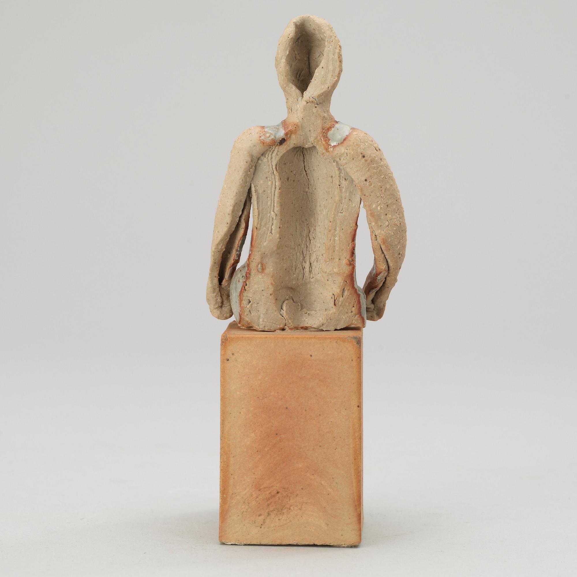 LISA LARSON, skulptur, Gustavsberg Studio 1970-tal, unik.