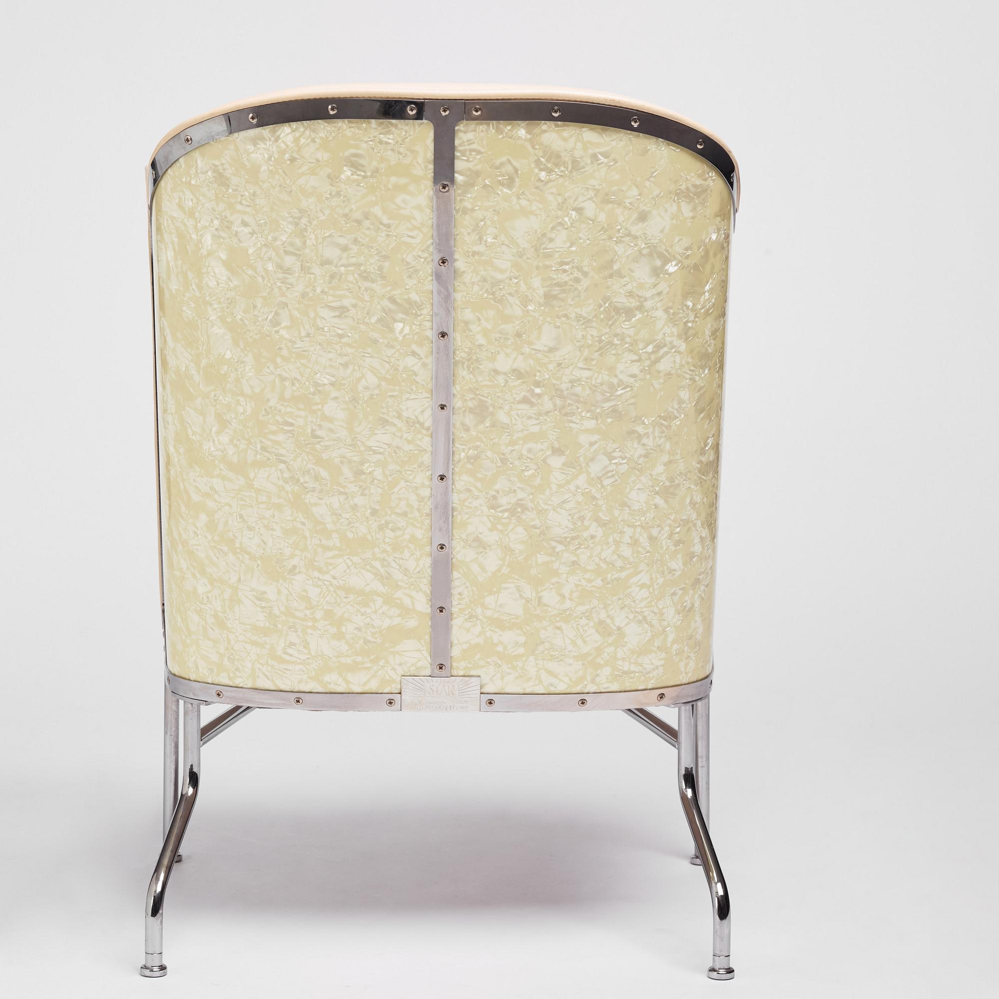 Mats Theselius, a 'Star' easy chair, ed. 217/360, Källemo, Sweden, post 2009.