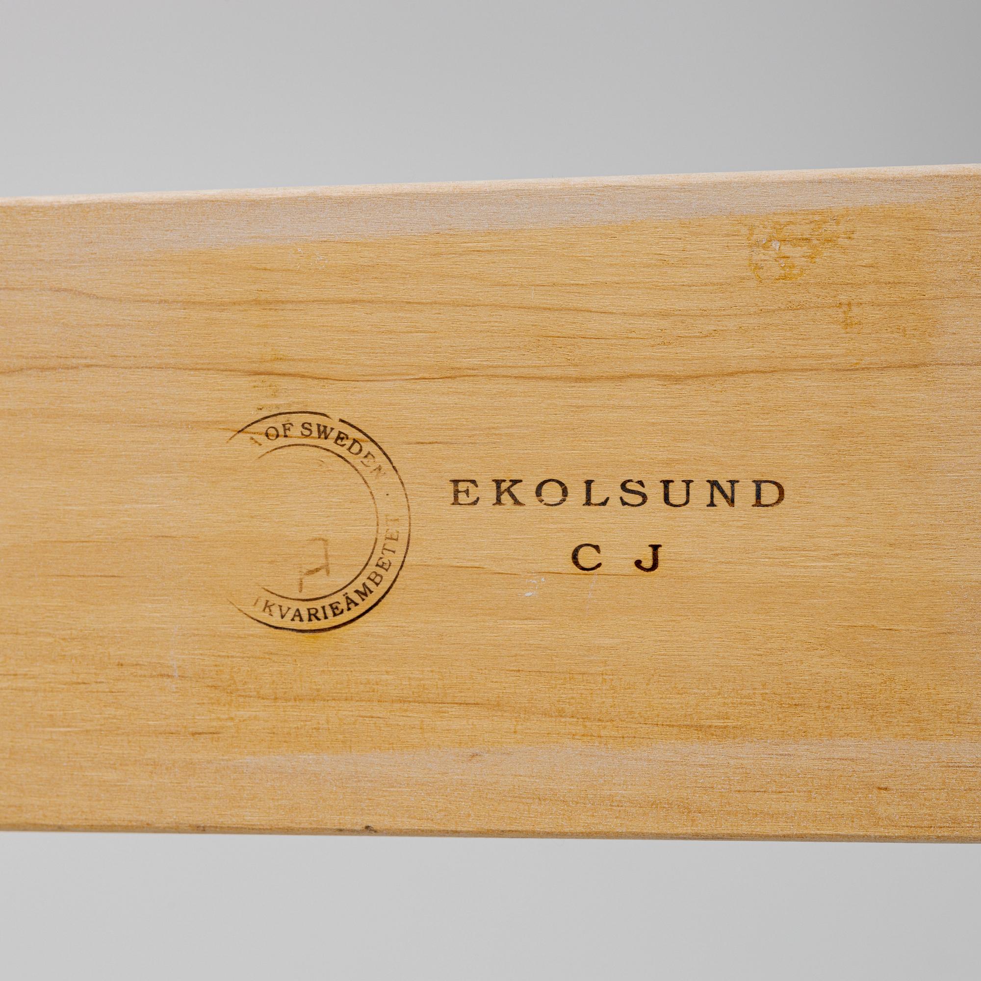 Bokhylla, "Ekolsund", IKEA:s 1700-talsserie.