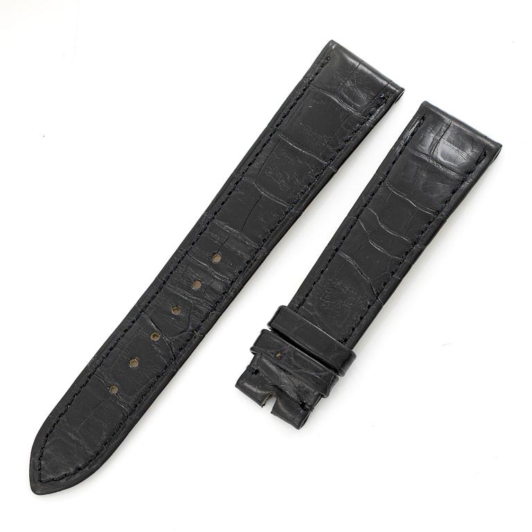 Patek Philippe, leather strap, “No Reserve”, 19/16 mm.