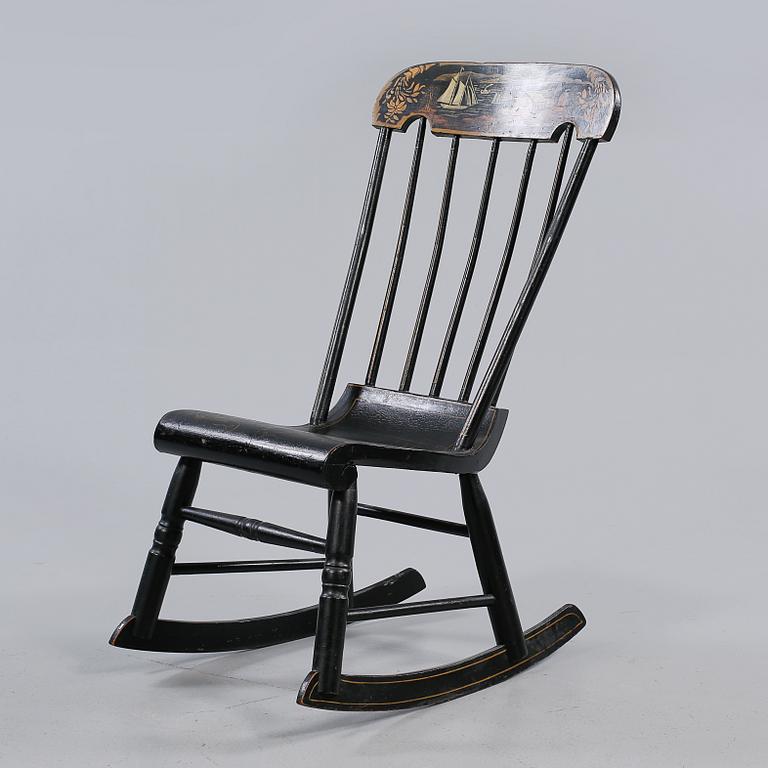 BARNGUNGSTOL, 1800-tal.