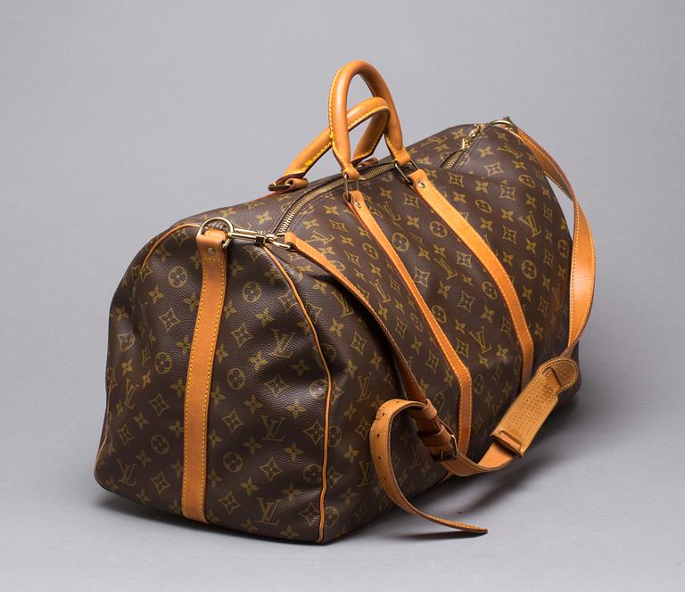 VÄSKA, "Keepall Bandouliere 55", Louis Vuitton, 1988.